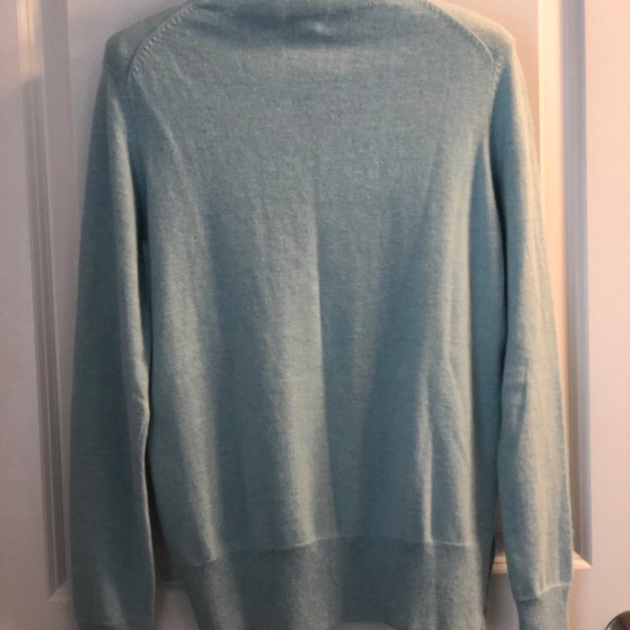 Lilly Pulitzer Light Blue Turtleneck Sweater, XS - Picture 3 of 7